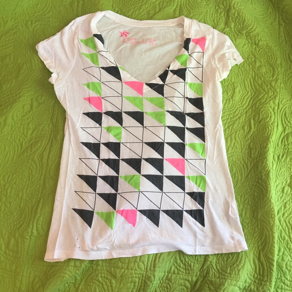 Pattern graphic T-shirt
